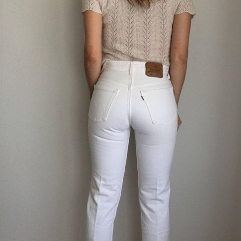 LEVIS classic mid rise skinny jeans